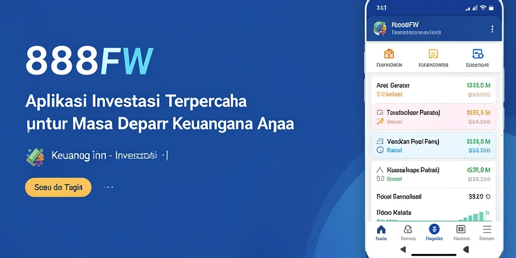 Tampilan antarmuka 888FW yang user-friendly dan informatif.