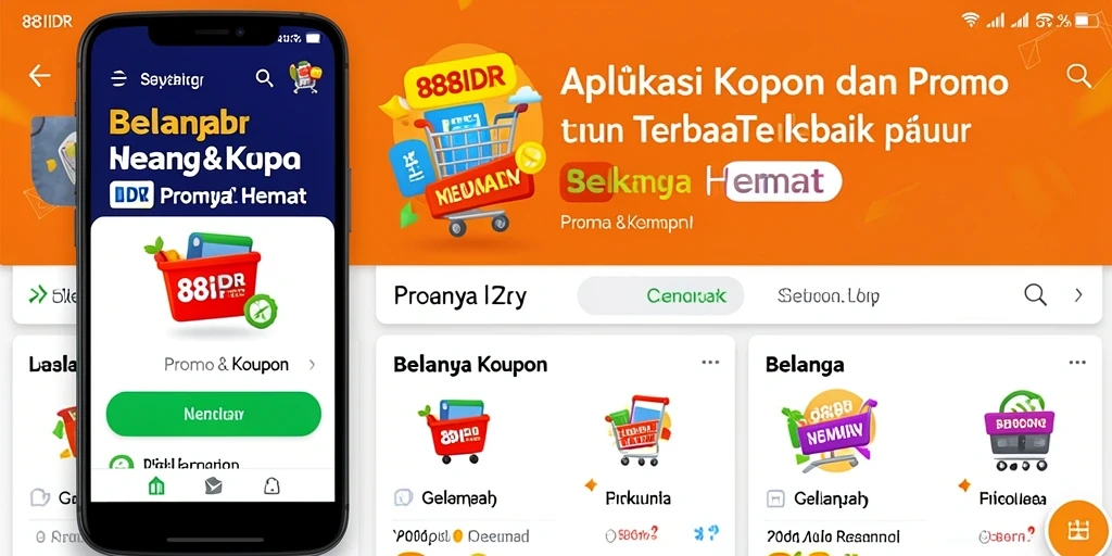 Tampilan antarmuka aplikasi 888IDR yang menarik dan user-friendly.