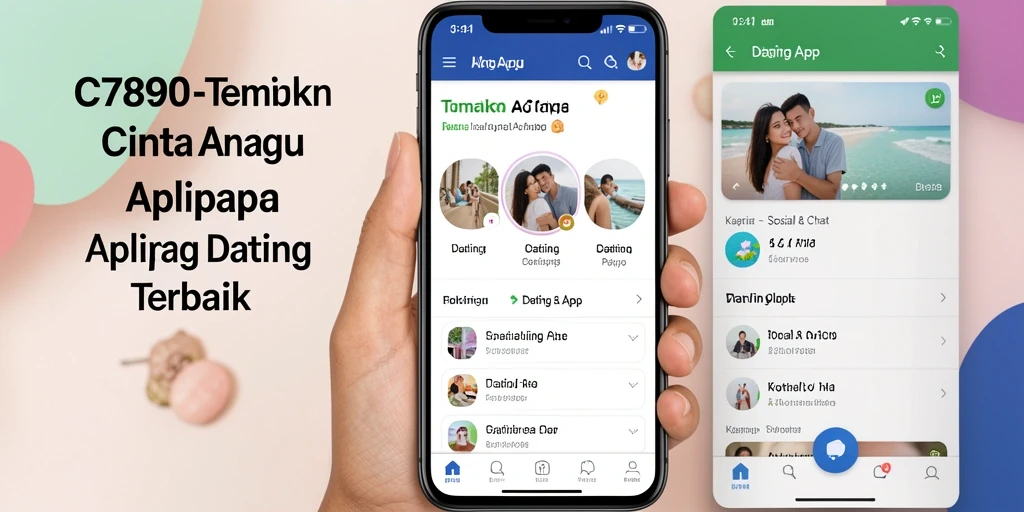 Antarmuka C7890 yang modern dan intuitif untuk pengalaman dating maksimal.