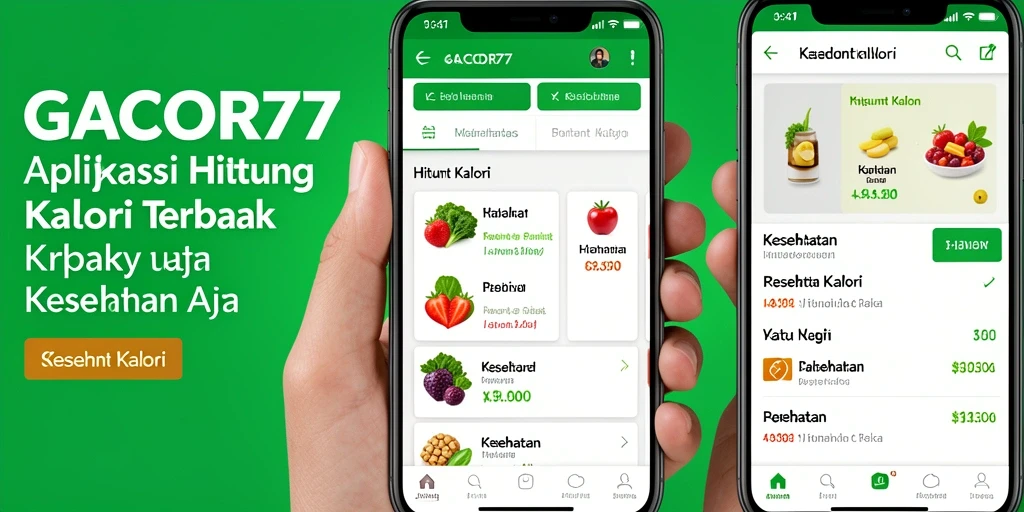 Antarmuka GACOR77 untuk menghitung kalori dengan mudah.